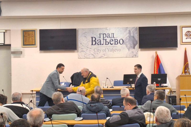 Podela boračkih legitimacija, foto: Grad Valjevo