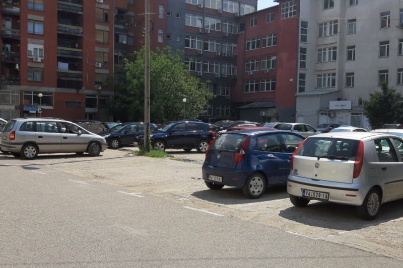 parking foto Grad Valjevo