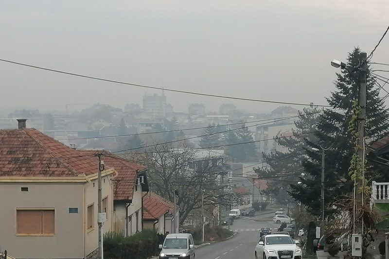 Zagađenje vazduha u Valjevu, foto: Patak online